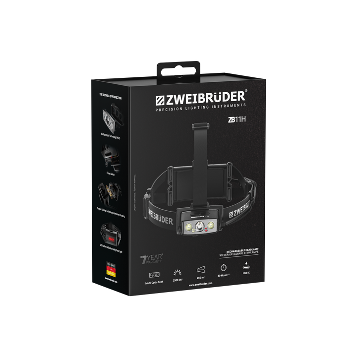Zweibrüder ZB11H LED Hodelykt 2500 Lumen