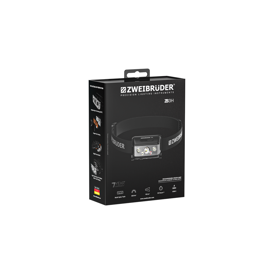 Zweibrüder ZB3H LED Hodelykt 600 Lumen